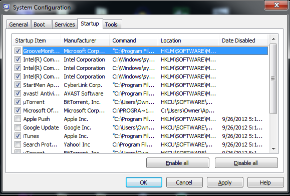 Windows 7 startup – Techawarey